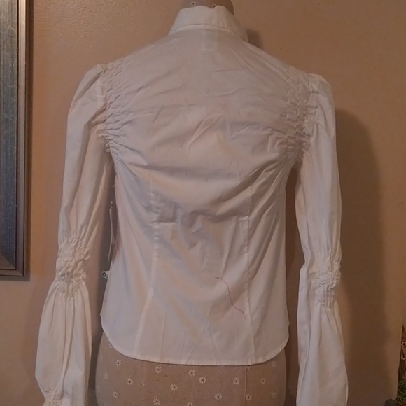 Akdmks White Button Up Shirt - Picture 7 of 8